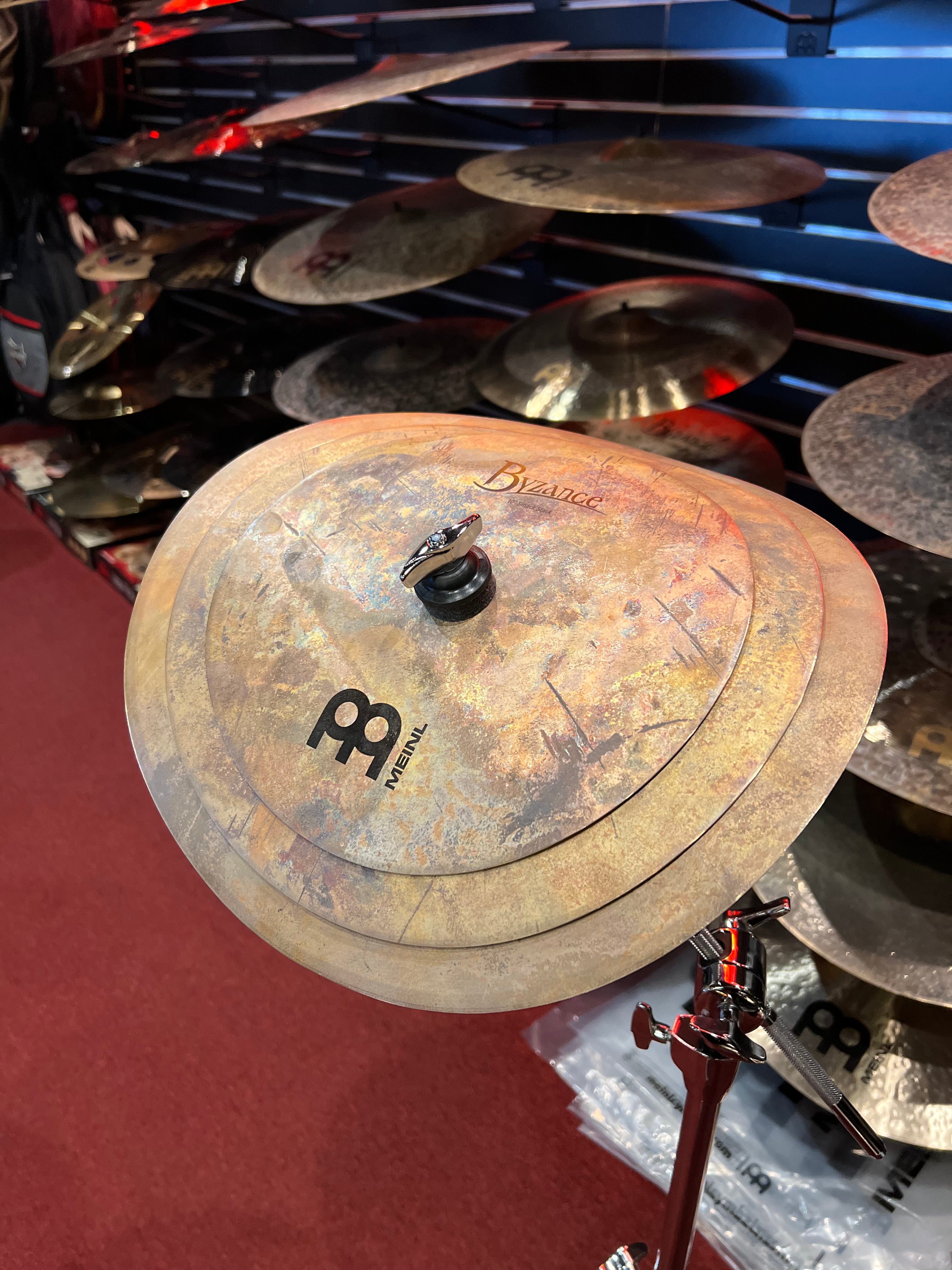 Meinl B024VSM Byzance Vintage 10/12/14" Pila de Smack